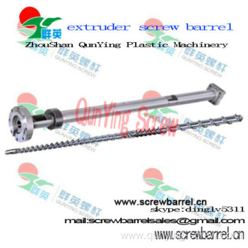 Single Extruder Screw Barrel For Plastic Machine 